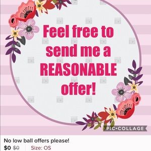 Don’t wait for me to make an offer! You make it!